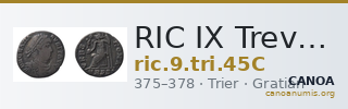 RIC IX Treveri 45C — CANOA