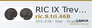 RIC IX Treveri 46B — CANOA