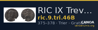 RIC IX Treveri 46B — CANOA