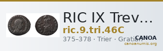 RIC IX Treveri 46C — CANOA