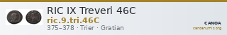 RIC IX Treveri 46C — CANOA