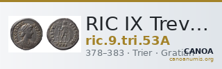 RIC IX Treveri 53A — CANOA