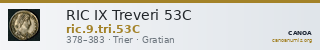 RIC IX Treveri 53C — CANOA