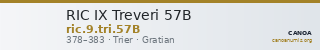 RIC IX Treveri 57B — CANOA