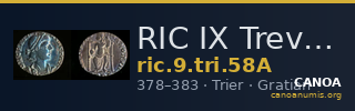 RIC IX Treveri 58A — CANOA