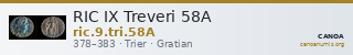 RIC IX Treveri 58A — CANOA