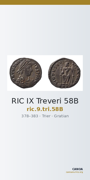 RIC IX Treveri 58B — CANOA