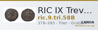 RIC IX Treveri 58B — CANOA
