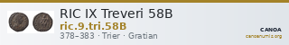 RIC IX Treveri 58B — CANOA