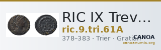 RIC IX Treveri 61A — CANOA