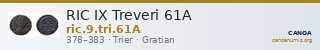 RIC IX Treveri 61A — CANOA