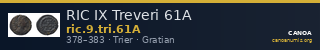RIC IX Treveri 61A — CANOA