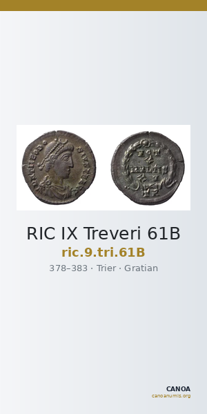 RIC IX Treveri 61B — CANOA
