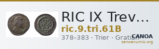 RIC IX Treveri 61B — CANOA