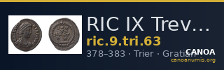 RIC IX Treveri 63 — CANOA