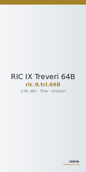 RIC IX Treveri 64B — CANOA