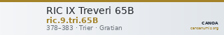 RIC IX Treveri 65B — CANOA
