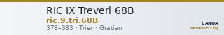 RIC IX Treveri 68B — CANOA