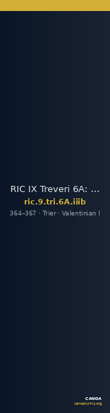 RIC IX Treveri 6A: Subtype iiib — CANOA