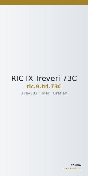 RIC IX Treveri 73C — CANOA