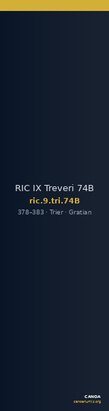 RIC IX Treveri 74B — CANOA