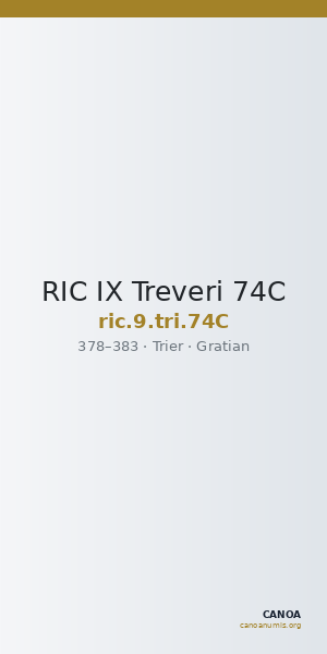 RIC IX Treveri 74C — CANOA
