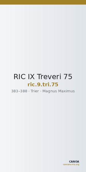 RIC IX Treveri 75 — CANOA