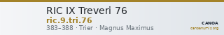 RIC IX Treveri 76 — CANOA