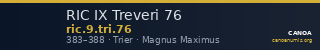 RIC IX Treveri 76 — CANOA