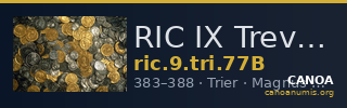 RIC IX Treveri 77B — CANOA