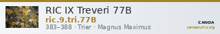 RIC IX Treveri 77B — CANOA