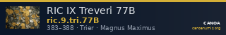 RIC IX Treveri 77B — CANOA