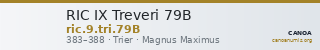 RIC IX Treveri 79B — CANOA