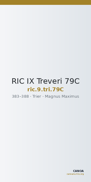 RIC IX Treveri 79C — CANOA