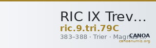 RIC IX Treveri 79C — CANOA