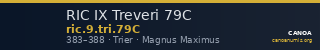 RIC IX Treveri 79C — CANOA