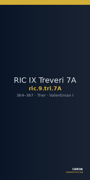 RIC IX Treveri 7A — CANOA