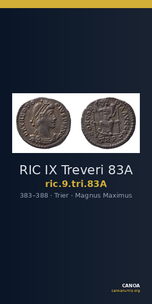 RIC IX Treveri 83A — CANOA