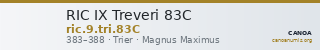 RIC IX Treveri 83C — CANOA