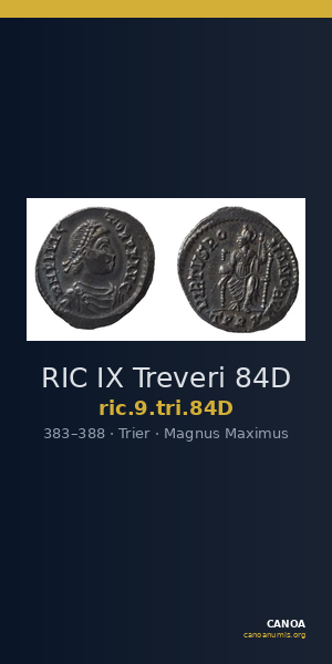 RIC IX Treveri 84D — CANOA