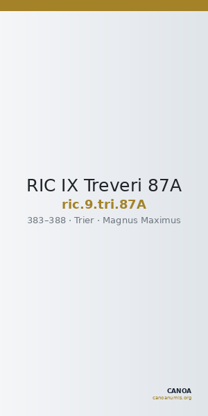 RIC IX Treveri 87A — CANOA