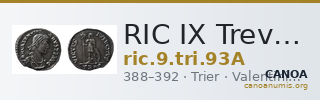 RIC IX Treveri 93A — CANOA