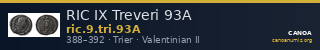 RIC IX Treveri 93A — CANOA