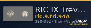 RIC IX Treveri 94A — CANOA