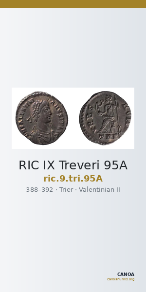 RIC IX Treveri 95A — CANOA