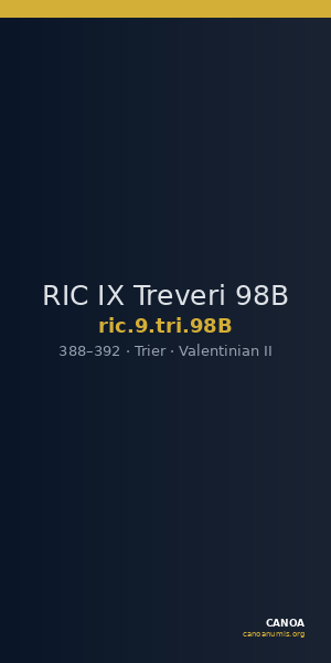 RIC IX Treveri 98B — CANOA