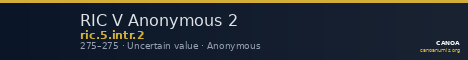 RIC V Anonymous 2 — CANOA
