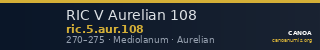 RIC V Aurelian 108 — CANOA