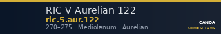 RIC V Aurelian 122 — CANOA