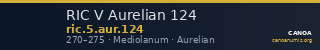 RIC V Aurelian 124 — CANOA